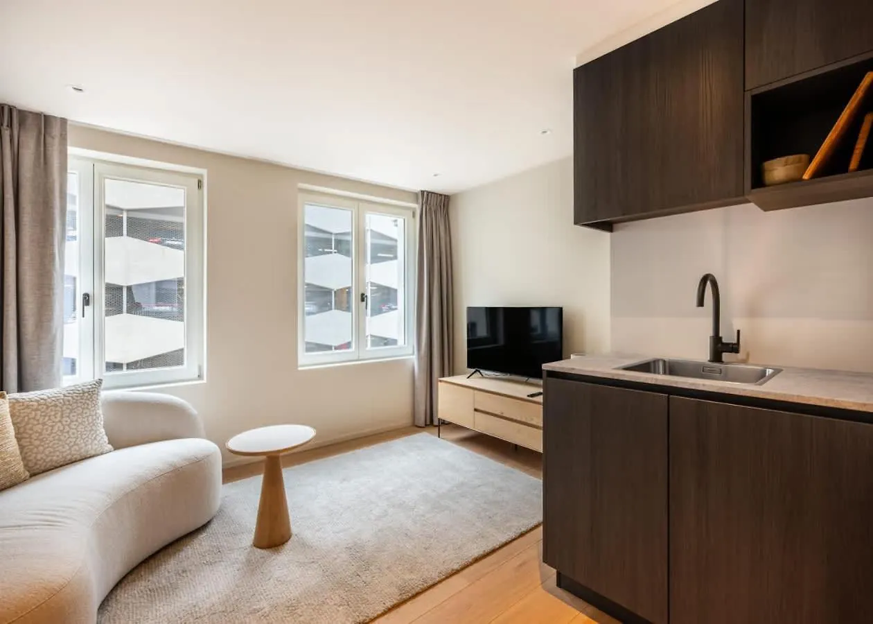 דירה Huswell - Charming Modern Studio In The Heart Of גנט